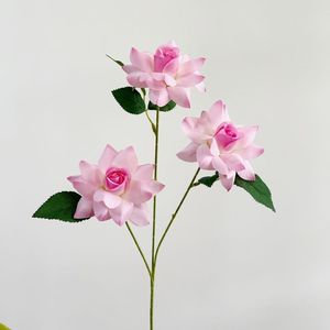 Artificial Rose Bouquet 70cm Silk Flower <b>Wedding</b> <b>Props</b> Handmade 3D Printing Outdoor Photography Decor - Product Image 4