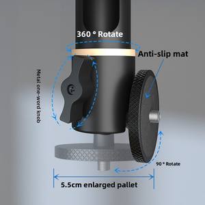 Support de <span class=keywords><strong>plafond</strong></span> pour projecteur Yinzam 2026, robuste, réglable en hauteur, charge maximale 10 kg, pour Hisense JMGO XGIMI Dangbei - Product Image 2