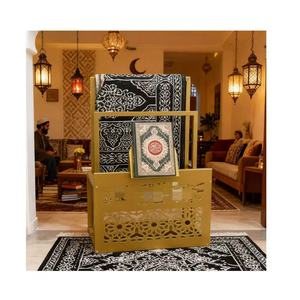 Manufacturer Direct Sales Middle East Bookshelf Carpet <strong>Towel</strong> <strong>Storage</strong> <strong>Rack</strong> Iron Carving Pattern Crafts Prayer <strong>Rack</strong> - Product Image 5