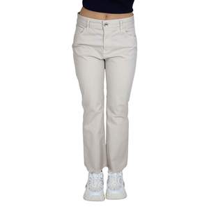 Pantalon Donna DKE8759 beige taille haute coupe droite pour femme - Product Image 4