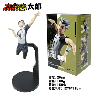 HESPER 3 Estilos 8-22CM <span class=keywords><strong>Haikyuu</strong></span> Oikawa Tooru Kotaro Bokuto Akaashi Keiji Figuras de <span class=keywords><strong>Manga</strong></span> Estatuas Figura de PVC Anime Juguetes de Regalo - Product Image 2