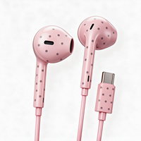 Écouteurs intra-auriculaires filaires Type C, son stéréo équilibré, légers et ergonomiques, compatibles avec les smartphones Android Type-C