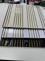Panel de Techo de PVC para Uso en Interiores, Paneles de Techo Decorativos de Plástico Ignífugo, Panel de Pared para Hoteles, Hospitales, Centros Comerciales, Gimnasios, Rejilla de Techo
