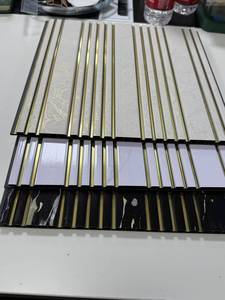 <strong>PVC</strong> <strong>Ceiling</strong> <strong>Panel</strong> for Indoor Use Fireproof Plastic Decorative <strong>Ceiling</strong> Tiles Wall <strong>Panel</strong> for Hotel Hospital Mall Gym <strong>Ceiling</strong> <strong>Grid</strong> - Product Image 2