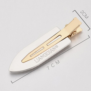 BELLEWORLD 2021 Nouveaux accessoires de coiffure de salon de coiffure, pinces à <span class=keywords><strong>cheveux</strong></span> en métal sans couture, pinces à <span class=keywords><strong>cheveux</strong></span> de <span class=keywords><strong>maquillage</strong></span> pour femmes et filles - Product Image 3
