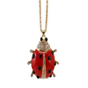 Trendz inicial <span class=keywords><strong>lindo</strong></span> siete estrellas mariquita niños collar de la joyería - Product Image 1