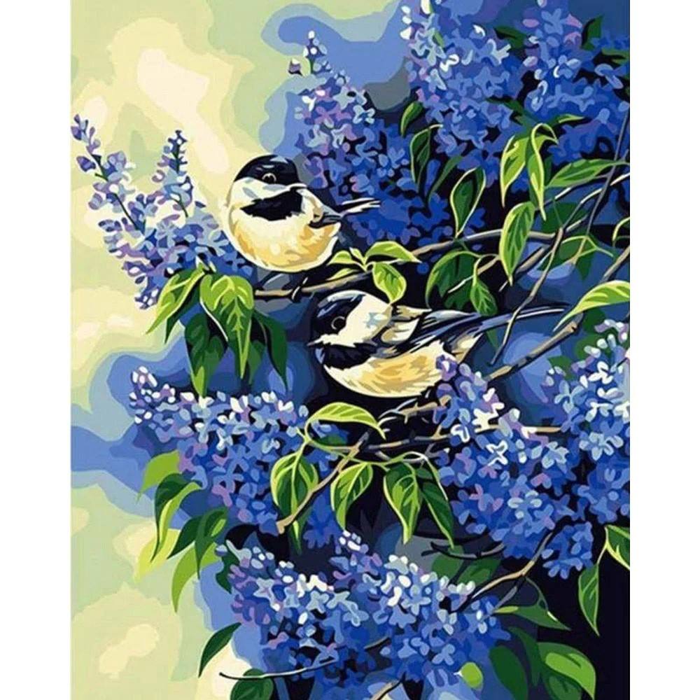 Bird and Lilac