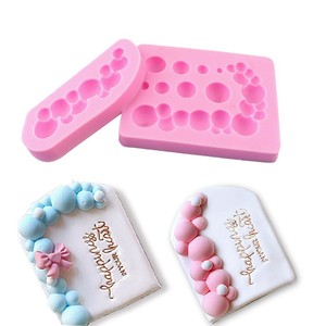 Bubble Silicone Mold Arch Shape For Cake Decoration Chocolate Fondant Molding Baby Shower DIY Baking Tools - Product Image 1
