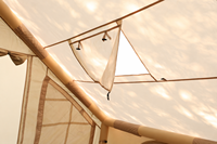 Tente de camping gonflable professionnelle renforcée avec structure pneumatique pour événements extérieurs, portable