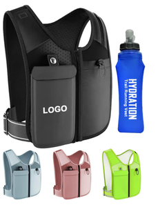 Gilet de course à pied réfléchissant léger personnalisé avec logo, <span class=keywords><strong>pour</strong></span> marathon, trail, cyclisme, entraînement, hydratation, avec <span class=keywords><strong>porte</strong></span>-téléphone - Product Image 1