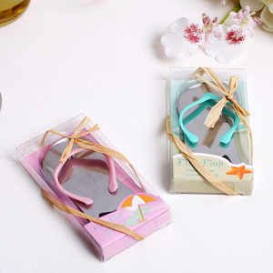 Dép hình thép không gỉ bia rượu vang <span class=keywords><strong>Opener</strong></span> <span class=keywords><strong>Flip</strong></span> Flop mở chai cho tiệc cưới và quà tặng ngày Valentine - Product Image 3