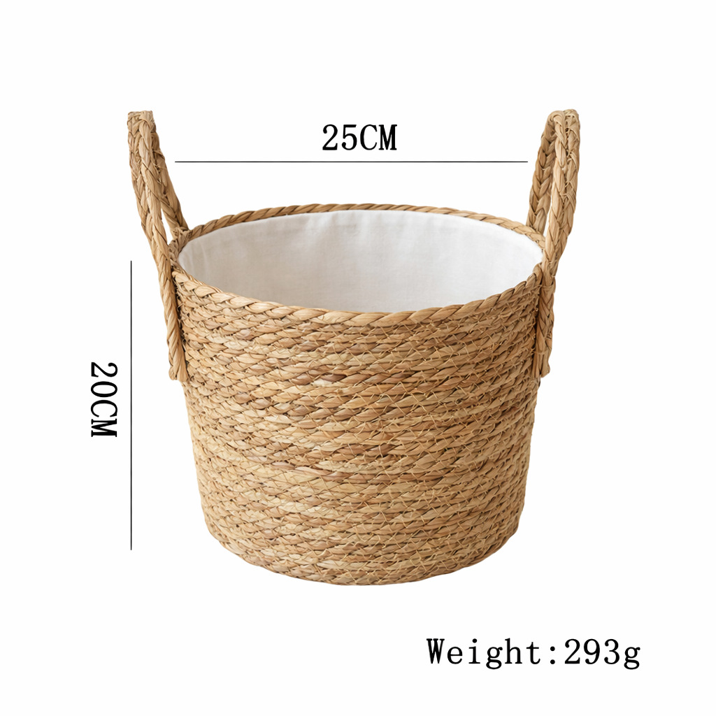 Taille B, Petit, 25*20 cm - Doublé Blanc