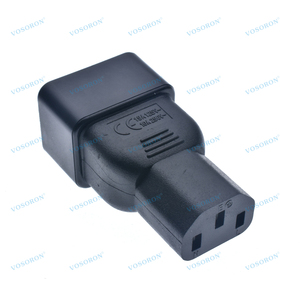 <strong>IEC320</strong> <strong>C20</strong> to C13 Power Adapter Male <strong>C20</strong> to Female C13 Power Socket Adapter,IEC 15A to 10A,16A to 10A AC Converter - Product Image 6