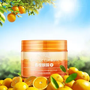 OEM private label BIOAQUA orange essence Water embellish vivid orange skin care whitening moisturizing eye mask