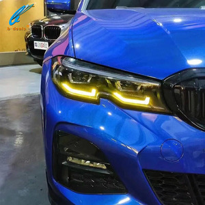 Bdeals amarillo limón DRL para BMW 3 Series G20 G28 G21 325 <span class=keywords><strong>328</strong></span> 330 2020-2022 faros LED Angel Eyes accesorios de luz de coche - Product Image 6