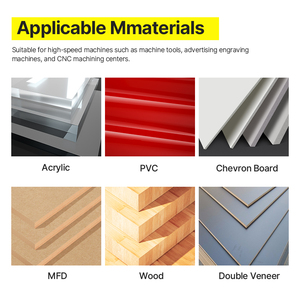 Huhao compuesto 3.175mm 6mm 8mm 12mm 2 <span class=keywords><strong>flauta</strong></span> arriba y abajo Molino <span class=keywords><strong>de</strong></span> extremo <span class=keywords><strong>de</strong></span> compresión <span class=keywords><strong>dos</strong></span> flautas para broca <span class=keywords><strong>de</strong></span> aglomerado <span class=keywords><strong>de</strong></span> madera contrachapada 407311401 - Product Image 2