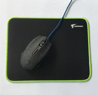 En gros personnalisé 3mm petit concepteur pas cher ordinateur portable noir tapis de souris bureau tapis de souris
