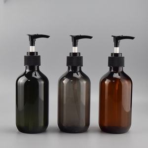 ขวดปั๊มสีเหลืองอำพันขนาด300มล. 500มล. สำหรับแชมพูครีมนวดผมโลชั่นขวดสบู่เหลวขวดแชมพู - Product Image 3