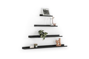 Hiện Đại Tối Giản Kim Loại Tường Hiển Thị Kệ Lưu Trữ Nhỏ Gọn Giá Đơn Vị Lắp Ráp Đơn Giản Cho Nhà Phòng Khách Lối Vào - Product Image 2