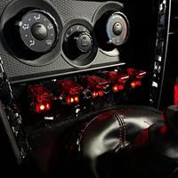 Panneau d'interrupteurs à bascule 12V 20A ON/OFF pour voiture de course avec LED, couvercle de sécurité transparent et indicateur LED rouge