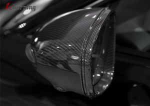 Km 2020-up Carrera 992 Carrera taycan 9j1 mô hình sợi carbon mở rộng bên gương Bìa mới thay thế xe gương cho LHD - Product Image 6