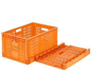 <span class=keywords><strong>ลัง</strong></span>พลาสติกสำหรับผลไม้และผัก แบบซ้อนได้ มีรูระบายอากาศ <span class=keywords><strong>ลัง</strong></span>พลาสติกแบบพับได้ - Product Image 1