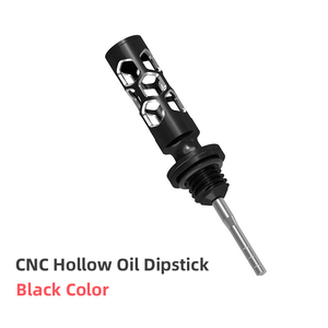 Jauge de niveau d'huile universelle en aluminium CNC creux pour modification de moto, compatible avec les scooters GY6 - Product Image 6