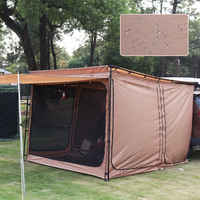 Tente de voiture extensible quatre saisons Yuelang, tissu Oxford 400D, 2000-3000mm, imperméable, avec une chambre et un salon – Vente chaude