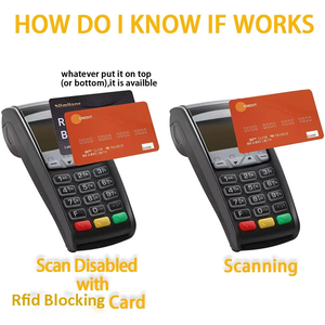 Высокочастотные (13,56 МГц) водонепроницаемые RFID-блокирующие NFC-метки из углеродного волокна для кредитных карт NTAG215 Mini Tag – надежная защита от кражи данных - Product Image 2