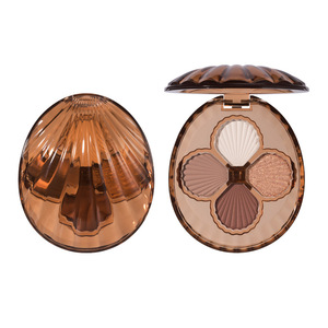 باليت ظلال عيون جديد لعام 2025 بأربعة ألوان، باليت ظلال عيون لامعة، مستحضرات تجميل براقة، باليت ظلال عيون بعلامة تجارية خاصة - Product Image 6