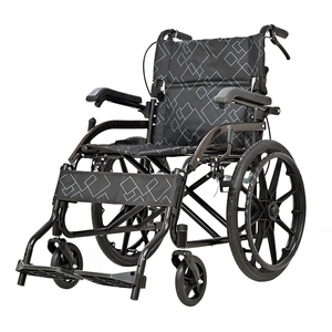 碳钢十字架手动轮椅 - Product Image 1
