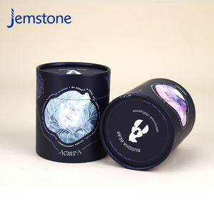 Custom Design Recyclable <b>Food</b> Herbal Gel Capsule Kraft Cardboard Cylinder Packaging Box Protein Powder Paper Tube <b>Container</b> - Product Image 4