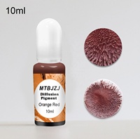 Kit de pigments et de résine, 10ML, 10ML, encre artistique, alcool, 25 couleurs