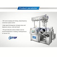 Équipement de ligne de production de shampoing liquide, équipement de production de cosmétiques avec levage hydraulique, chauffage électrique et mélange