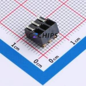 GT-BTP25003-0800A-002A Blade/Spring Contact Battery Connector SMD,P=2.5mm Connector Spring Contact Type 2.5mm 3P Horizontal - Product Image 2