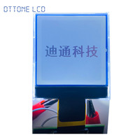 Modul IC Driver LCD FSTN Positif DETONE 128x128 Resolusi ST7571 Antarmuka SPI COG LED Backlight Layar 2 Inci Garansi 2 Tahun