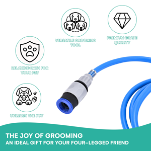Adjustable Head Handheld Long Hose Sprayer Pet <b>Bathing</b> Tool Dog Grooming Shower Pet Hair Remover Dog Grooming Glove - Product Image 2