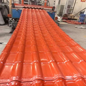 Tejas Sintéticas ASA-UPVC Corrugadas Resistentes al Calor y a los Rayos UV, de Venta Caliente en <span class=keywords><strong>España</strong></span>, para Techos de Hoteles - Product Image 4