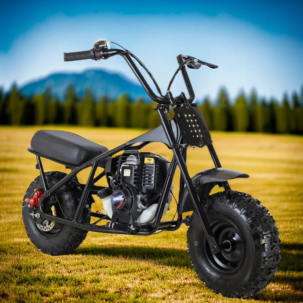 Neues Design Gasanlage Gelände-Motorrad 40cc 4-Takt-Dirt-Mini-Bike Motocross für Erwachsene