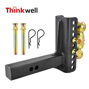 Ayarlanabilir römork bağı <span class=keywords><strong>2</strong></span>.5 inç alıcı 6 inç damla/yükselme <span class=keywords><strong>2</strong></span> "ve <span class=keywords><strong>2</strong></span>-5/16" kamyonlar için top Hitches uyar - Product Image 5