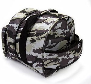 brunswick Super-large Capacity Accessory Pocket Bowling Bags <b>with</b> <b>Wheels</b> and Separate <b>Shoe</b> Compartment <b>with</b> Retractable Handle - Product Image 2