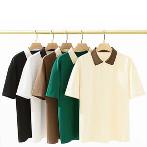 <span class=keywords><strong>Comprar</strong></span> ropa en línea Puff estampado corto, manga hombres <span class=keywords><strong>polos</strong></span> personalizados de gran tamaño suelto gráfico <span class=keywords><strong>polos</strong></span> disfraces para hombres - Product Image 1