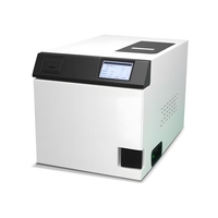 Stérilisateur à vapeur de table en acier inoxydable de classe B de haute qualité 18L/23L, autoclaves de laboratoire et dentaires avec contrôle par écran tactile, garantie 3 ans