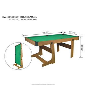 <span class=keywords><strong>Mesa</strong></span> de <span class=keywords><strong>billar</strong></span> plegable, <span class=keywords><strong>mesa</strong></span> de <span class=keywords><strong>billar</strong></span> usada familia de 5 pies / 6 pies en venta China-SZX - Product Image 2