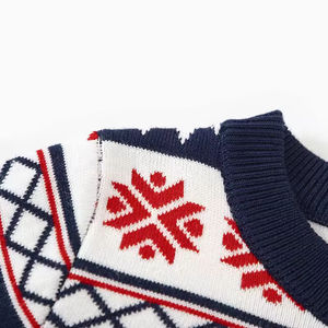 Pulls tricotés chauds en polyester/coton à manches longues pour l'automne et l'hiver, motifs animaux populaires, pour garçons et filles - Product Image 4