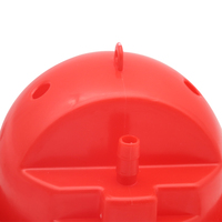 Abreuvoir Rouge en Plastique pour Poulets et Volailles, Abreuvoir Plasson pour Poulets