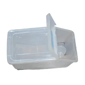 10kg Plastic Kitchen Rice Fresh Keeper Storage Box Case Container Tool With Measuring Cup