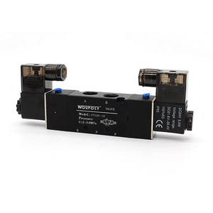 Válvula Solenoide de Doble Cabezal AIRTAC 4v120-06 4v220-08 4v320-10 4v420-15 DC24V DC12V AC220V AC110V Válvula de Cilindro de Doble Control - Product Image 1