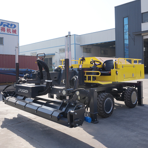 Machine de nivellement laser automatique pour béton avec flèche télescopique, moteur intégré pour une utilisation en construction à haute efficacité - Product Image 4