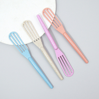 Bol de mélange de couleur pour salon de coiffure en paille de blé avec logo personnalisé, design antidérapant en plastique, pour teinture capillaire